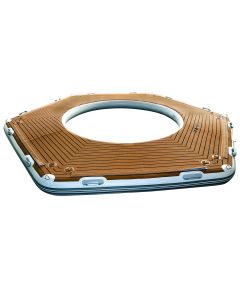 Yachtbeach Hex 4.10 Platform mit Öffnung 170cm