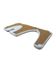 Yachtbeach Toy Dock 4.10 Premium Teak - 1x Jet Ski und 1x Foilboard