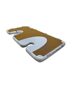 Yachtbeach Toy Dock 4.10 Premium Teak - 1x Multidock und 1x Foilboard